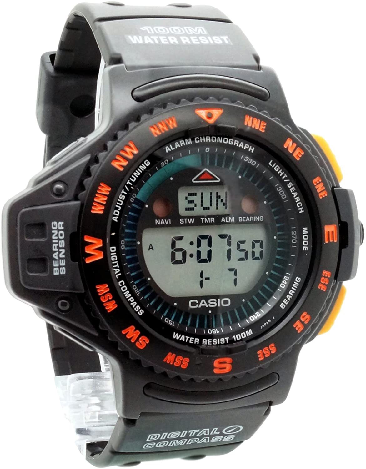 Casio hot sale compass watch